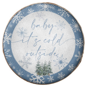 Baby It's Cold Outside Baby Shower Chocolate Covered Oreo