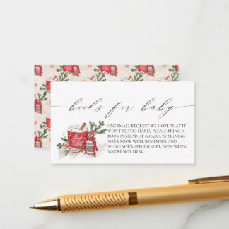Baby It's Cold Outside Baby Shower Enclosure Card