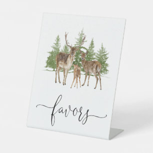 Baby It's Cold Outside Baby Shower Favors Pedestal Sign