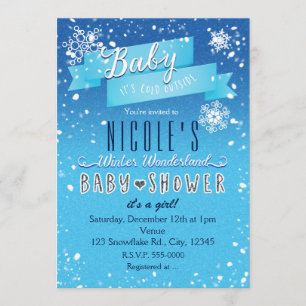 BABY It's Cold Outside BABY SHOWER Invitation