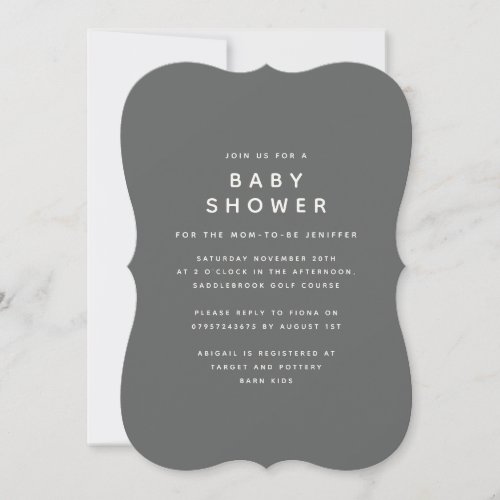 Baby its cold outside baby shower invitation