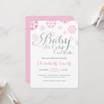 Baby It's Cold Outside Baby Shower Invitation