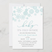 Baby It's Cold Outside | Baby Shower Invitation (Front)
