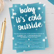 Baby It's Cold Outside Baby Shower Invitation