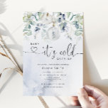 Baby it's cold outside baby shower invitation<br><div class="desc">Baby it's cold outside baby shower Invitation. Winter Baby Shower Invitation.
Matching items available.</div>