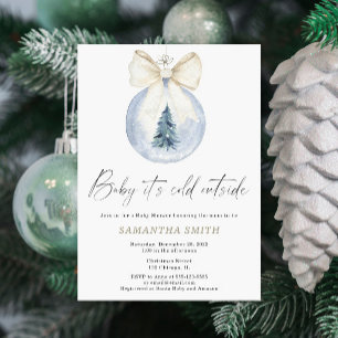 Baby It's cold Outside Baby shower Invitation