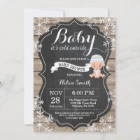 Baby its Cold Outside Baby Shower Invitation