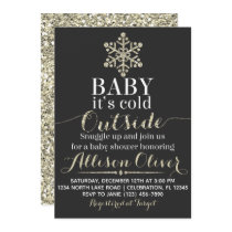 Baby It's Cold Outside Baby Shower Invitation
