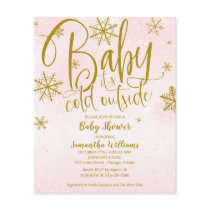 Baby It's Cold Outside Baby Shower Invitation
