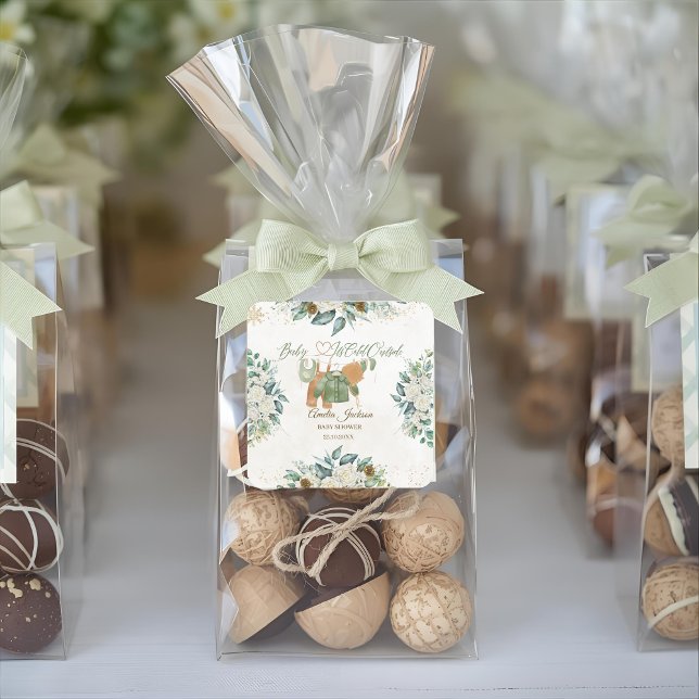 Baby It's Cold Outside Baby Shower Invitation  Square Sticker (Creator Uploaded)