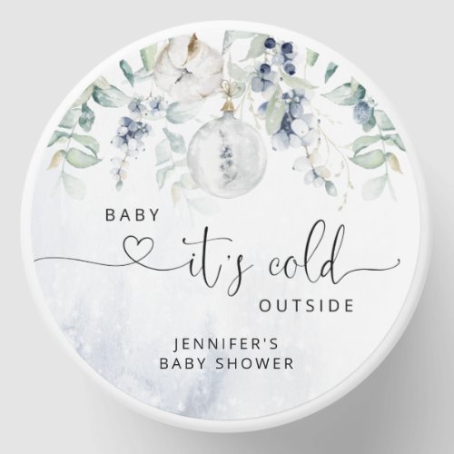 Baby its cold outside baby shower