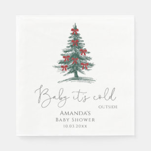 Baby It's Cold Outside Baby Shower Napkins