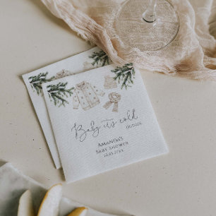 Baby It's Cold Outside Baby Shower Napkins