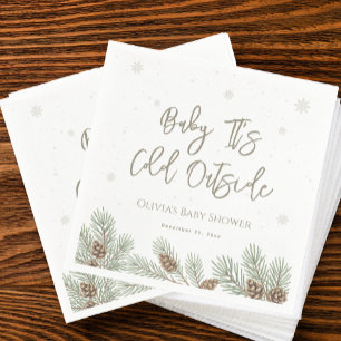 Baby It's Cold Outside Baby Shower Napkins