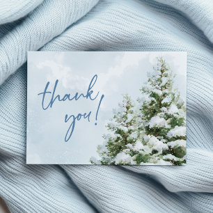 Baby It's Cold Outside Baby Shower Thank You Card