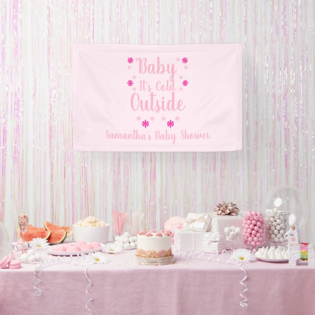Baby It's Cold Outside Banner (Party)