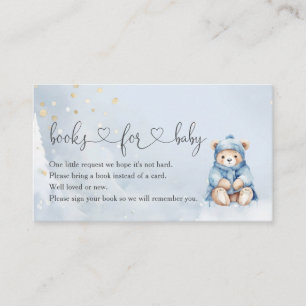 Baby It's Cold Outside Bear Books For Baby Enclosure Card