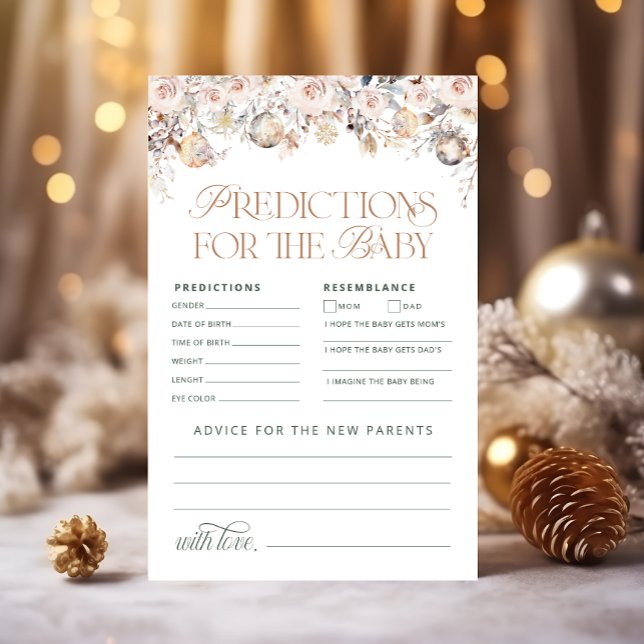 Baby it's Cold Outside Bear Predictions for Baby  (Creator Uploaded)