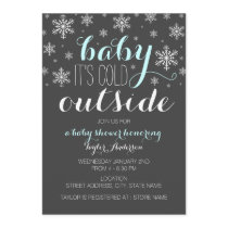 Baby it's Cold Outside - Boy Baby Shower Invite