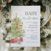 Baby It's Cold Outside Christmas Baby Shower Invitation