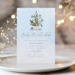 Baby it's cold outside Christmas boy baby shower Invitation<br><div class="desc">Baby it's cold outside blue Christmas boy baby shower Invitation
Matching items available.</div>
