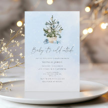 Baby it's cold outside Christmas boy baby shower