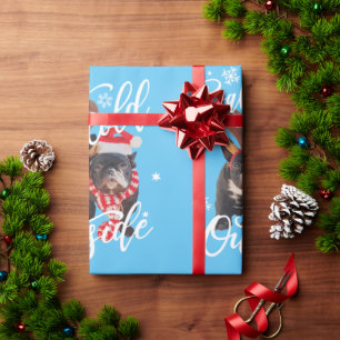 Baby It's Cold Outside Christmas Frenchbull Dog T- Wrapping Paper