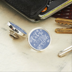 Baby it's Cold Outside Christmas Lapel Pin