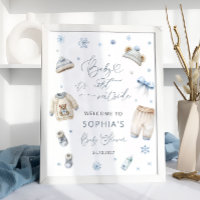 Baby Its Cold Outside Clothes Baby Shower Welcome