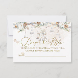 Baby Its Cold Outside Clothest Line Baby Shower Invitation