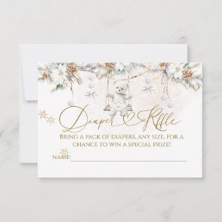 Baby Its Cold Outside Clothest Line Baby Shower Invitation