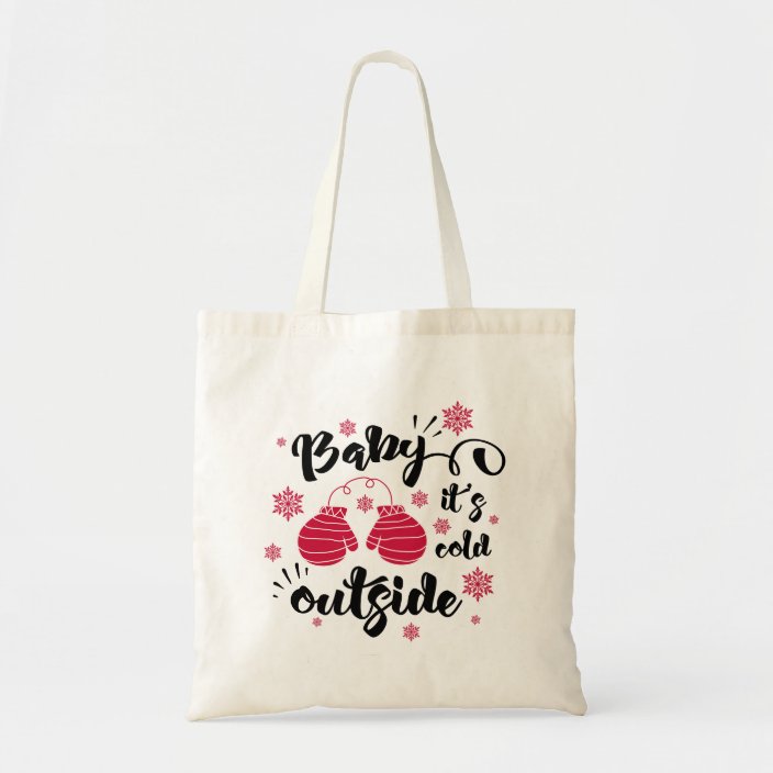 winter tote bag