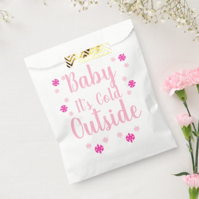 Baby It's Cold Outside Favor Bag (Sealed)