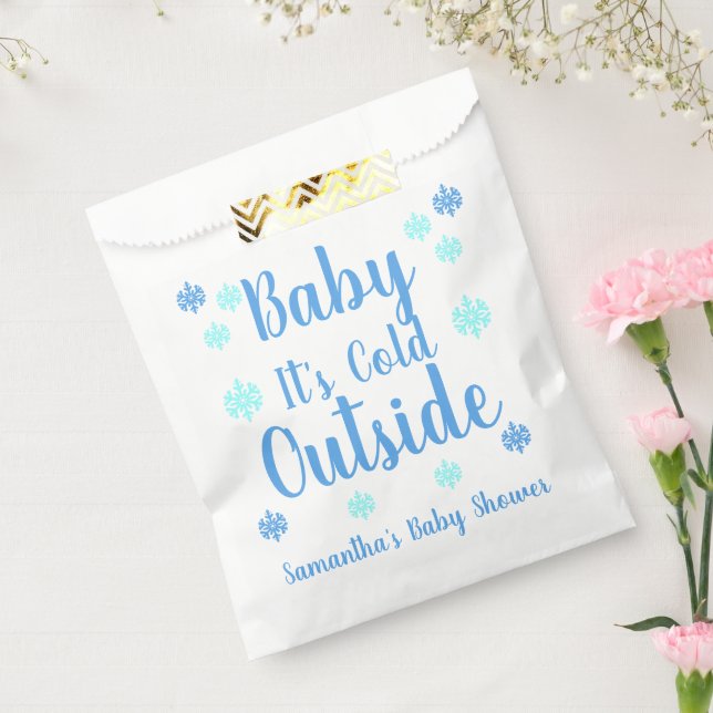 Baby It's Cold Outside Favor Bag (Sealed)