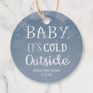 Baby It's Cold Outside Favor Tag