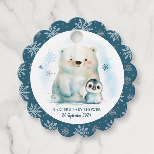Baby Its Cold Outside Favor Tags