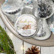 Baby it's cold outside Forest Deer Baby Shower  Hershey®'s Kisses®
