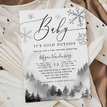 Baby It's Cold Outside Gender Neutral Baby Shower Invitation