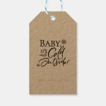 Baby it's Cold Outside Gift Tags