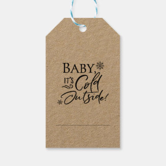 Baby it's Cold Outside Gift Tags