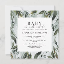 Baby its cold outside holiday party invitation. announcement