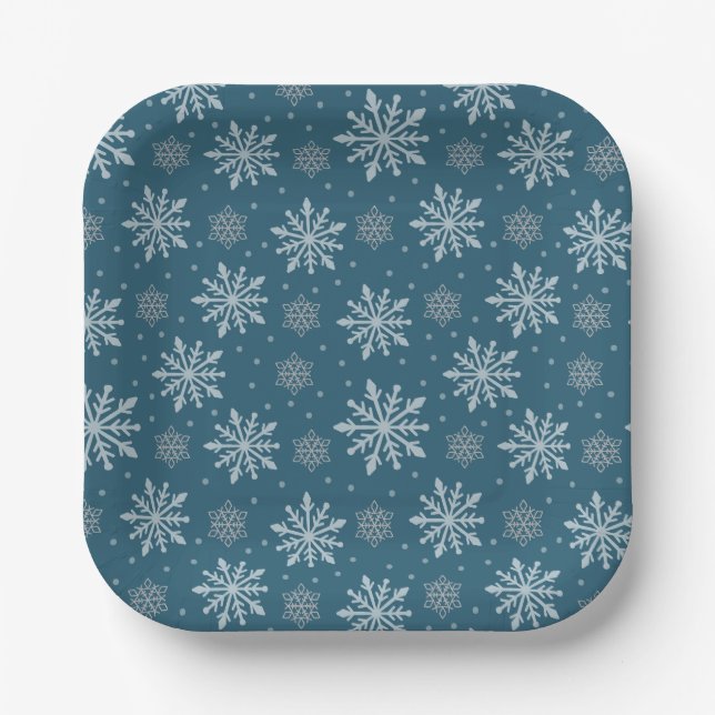 Baby It's Cold Outside  Paper Plates (Front)