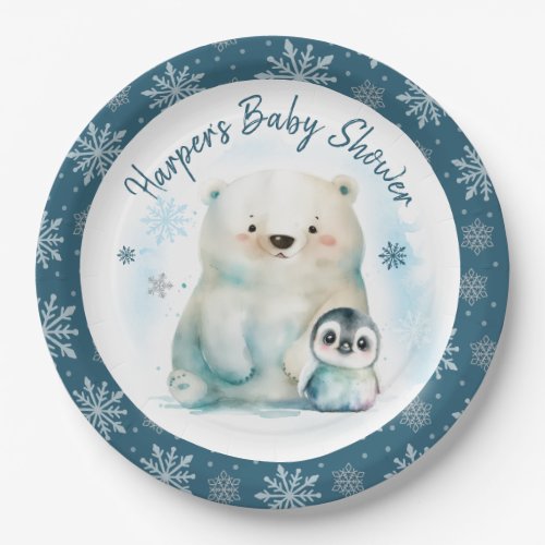 Baby Its Cold Outside  Paper Plates