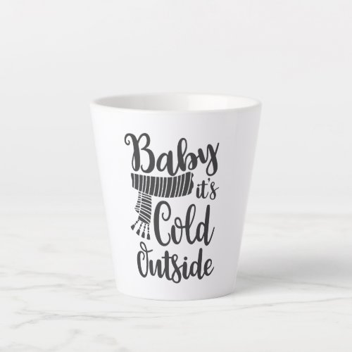 Baby Its Cold Outside Snowman Mug