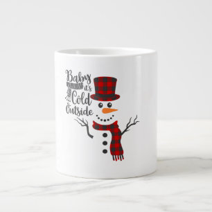 Baby Its Cold Outside Snowman Mug