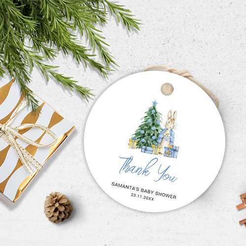 Baby its cold outside Thank You Favor Tags