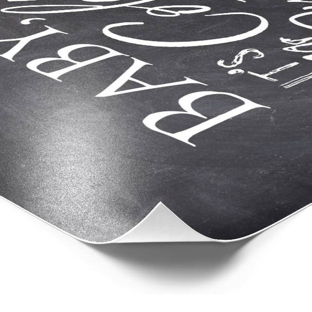 Baby It's Cold Outside Warm Beverage Bar Sign (Corner)