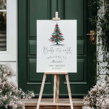 Baby It's Cold Outside Welcome Foam Board