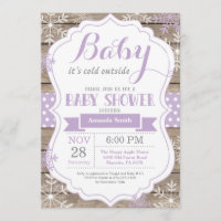Baby Its Cold Outside Winter Baby Girl Shower