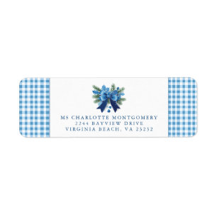 Baby It's Cold Outside Winter Baby Shower Address Label